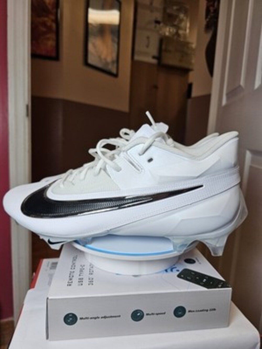 Size 13 Wide - Nike Vapor Edge Elite 360 2 White Chrome FJ6125-100 (Brand New)
